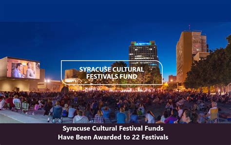 Cultural Syracuse Events