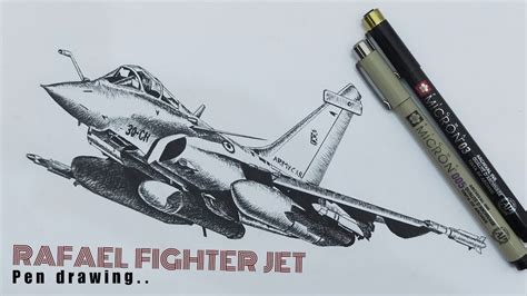 Custom fighter jet drawing with sunset background