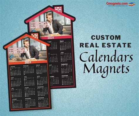 Customizable Calendar Magnets for Reminders