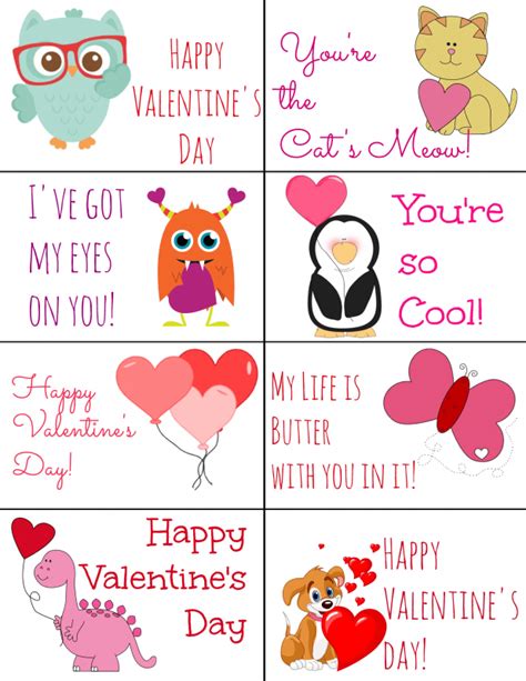 Customizable Free Printable Valentine Cards