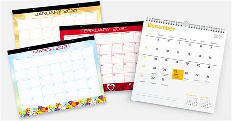 Customizable USA Calendars