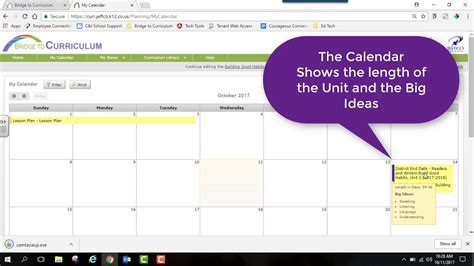 customizing 5-unit calendar