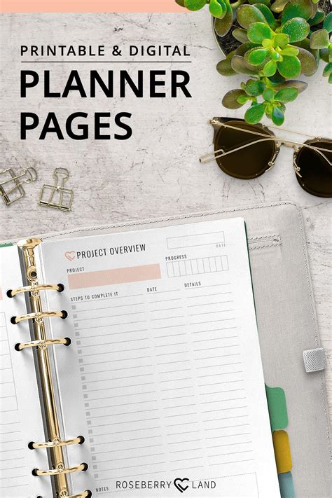 Customizing Digital Planner Templates