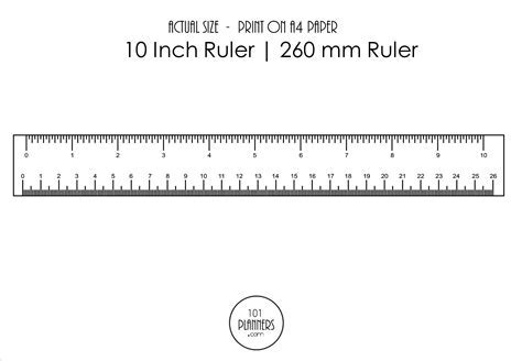 Customizing Free Ruler Printable Templates