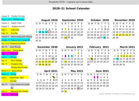 Customizing the FWISD Calendar