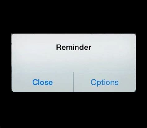 Customizing Reminder Notifications