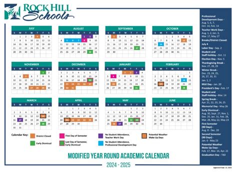 Customizing Rock Hill Schools Calendar