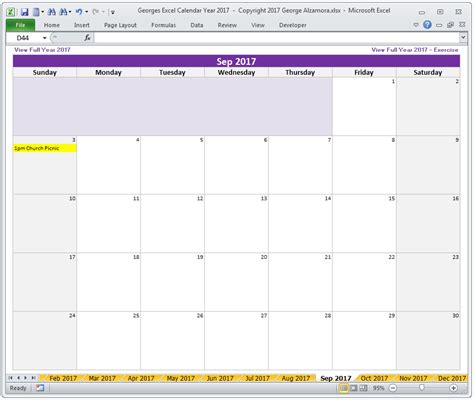 Customizing the Calendar Dropdown