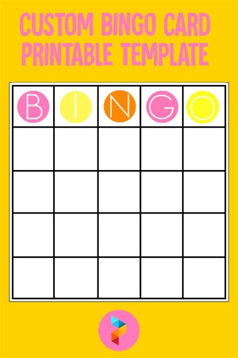 Customizing your free bingo cards