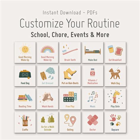 Customizing Your Routine