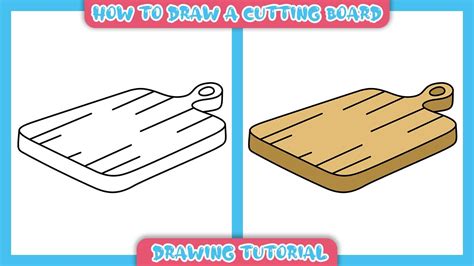 Cutting board drawing basics