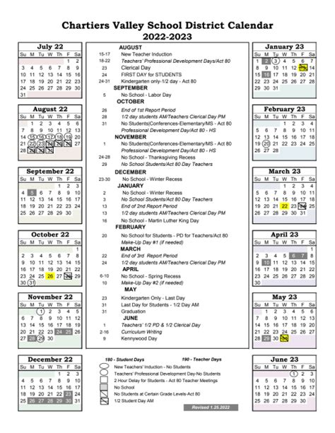 Cvsd School District Calendar