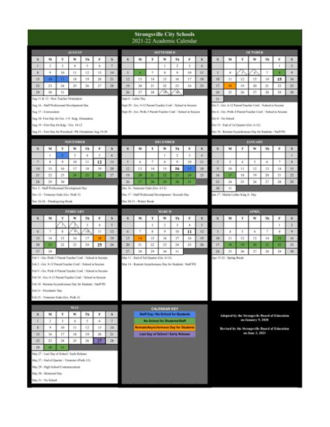 CWRU Calendar View