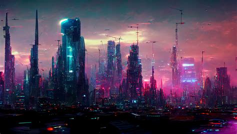 Cyberpunk Cityscape