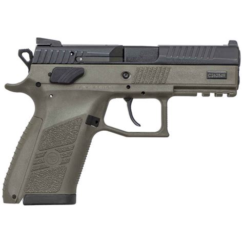 CZ P-07 features, including ambidextrous manual safety and ergonomic grip