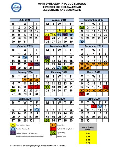 Dade County Calendar Events