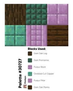 Dark and moody block palette