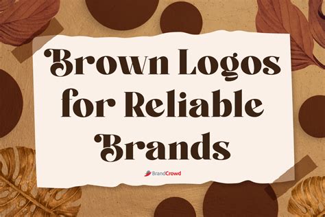 Dark Brown Branding Inspiration