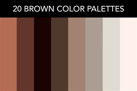 Dark Brown Color Palette Inspiration