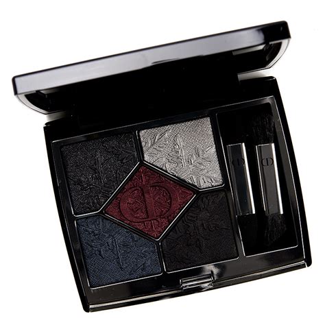 A dark eyeshadow palette with a range of shades