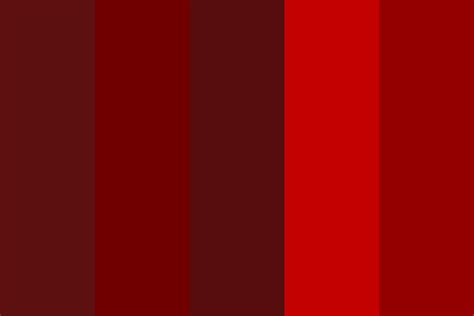 Dark Red Palette