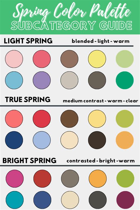 Dark Spring Color Palette