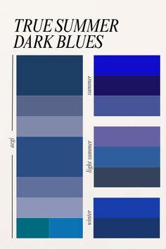 Dark Summer Color Palette Ideas