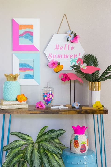 Dark Summer Decor