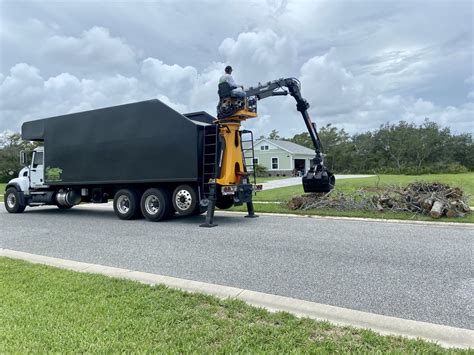 Debris removal trucks