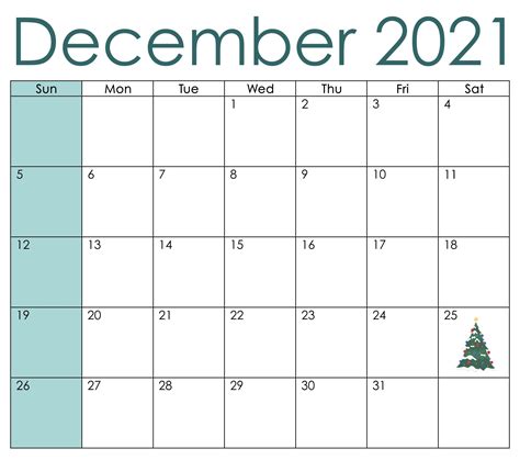 December calendar