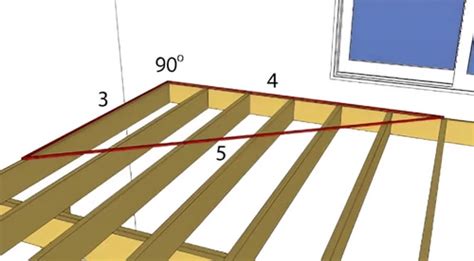 Deck squaring 707