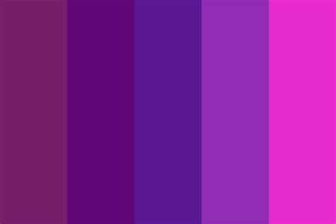 Deep Purple Color Palette Inspiration