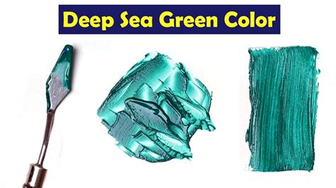 Deep Sea Colors in Art and Design