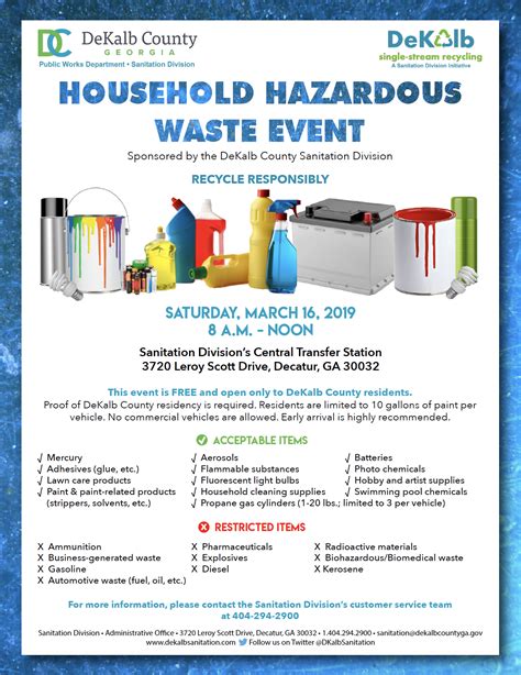 Dekalb County Hazardous Waste Disposal