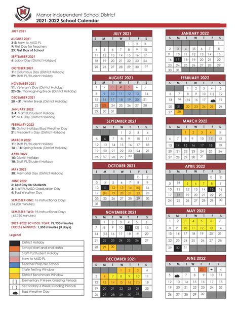 Denison ISD School Calendar FAQs