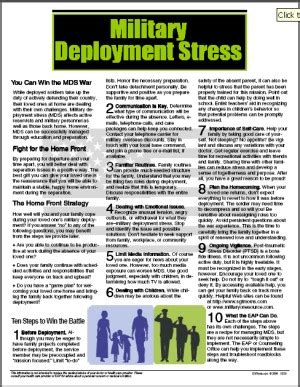 Managing Deployment Stress for Fort Campbell Families