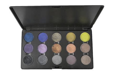 Depotted eyeshadows in a magnetic palette