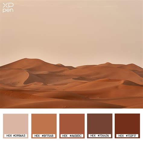 Desert Climates Color Palette