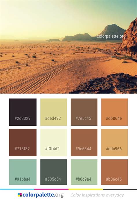 Desert Skies Color Palette