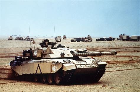 Desert Storm tank battle