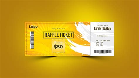 Designing Raffle Ticket Templates