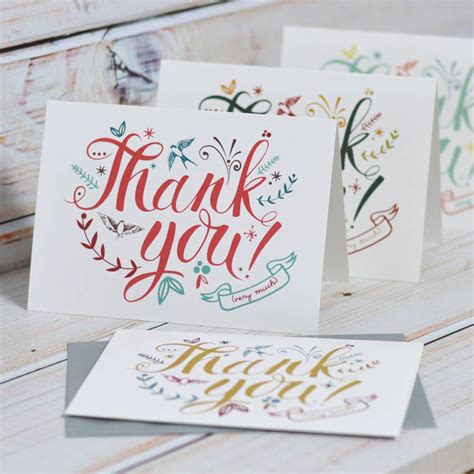 Designing Your Own Thank You Cards