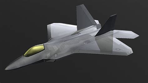 Detailed F-22 Model