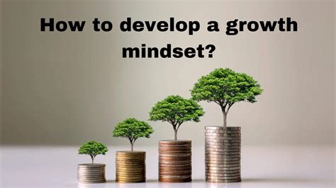 Developing a growth mindset