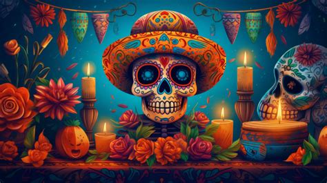 Dia De Los Muertos Illustrations Inspiration