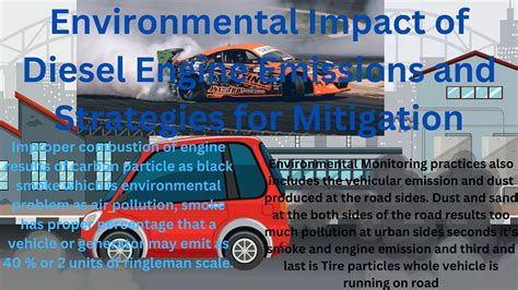 Diesel Engine Emissions and Environmental Impact