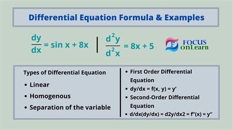 Differential Equations in Calculus 3