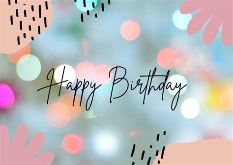 Digital birthday cards