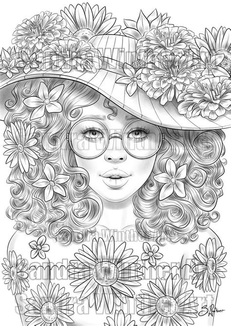 Digital coloring pages for a modern twist