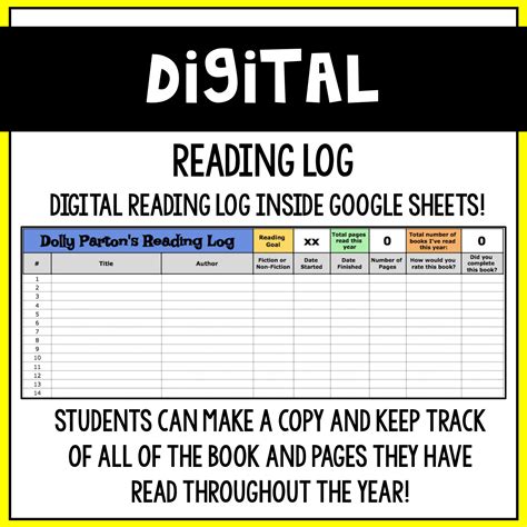 Digital Reading Log